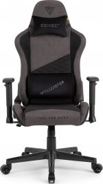 Тканинне крісло SENSE7 Spellcaster Senshi Edition сіре - Високий комфорт і стиль для геймерів - Зображення 2