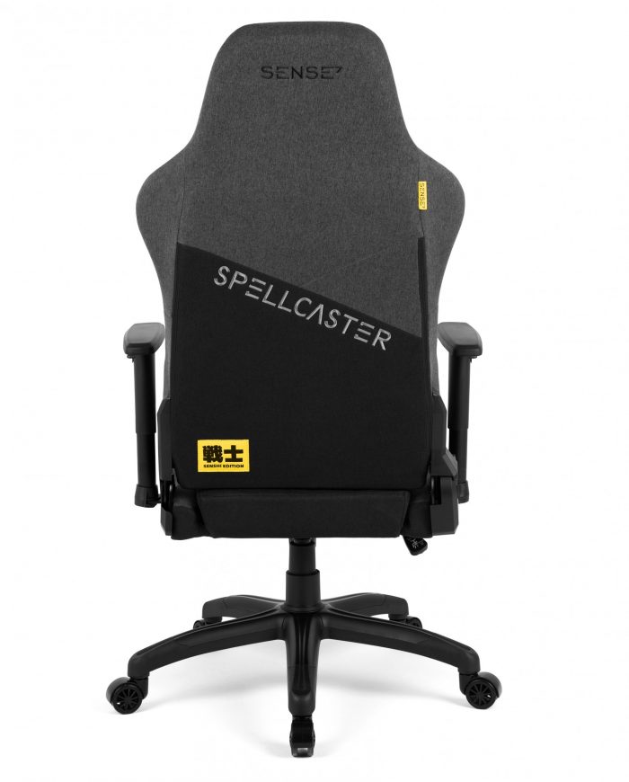 Тканинне крісло SENSE7 Spellcaster Senshi Edition XL сіре - Максимальний комфорт і стиль для геймерів - Зображення 7