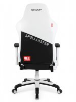 Геймерське крісло SENSE7 Spellcaster Senshi Edition XL Крісло біле Вищий рівень комфорту і стилю для геймерів - Зображення 5