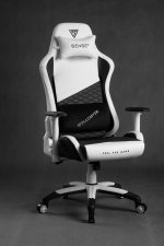 Геймерське крісло SENSE7 Spellcaster Senshi Edition XL Крісло біле Вищий рівень комфорту і стилю для геймерів - Зображення 6