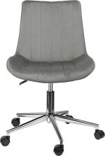 Офісне крісло Szchara Pietro сіре оксамитове Елегантність та комфорт - Зображення 5