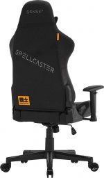 Тканинне крісло SENSE7 Spellcaster Senshi Edition чорний Вищий рівень комфорту та стилю для геймерів - Зображення 3