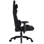 SENSE7 Spellcaster Senshi Edition XL: Чорне тканинне крісло для геймерів - Зображення 3