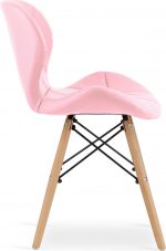 Крісло MUFART ELVA 3798 екошкіра рожеве - Зображення 4