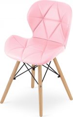 Крісло MUFART ELVA 3798 екошкіра рожеве - Зображення 5