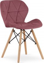 Крісло MUFART ELVA 3799 темно-рожевий оксамит для витонченого та комфортного інтер'єру