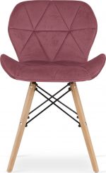 Крісло MUFART ELVA 3799 темно-рожевий оксамит для витонченого та комфортного інтер'єру - Зображення 2