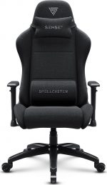 Геймерське крісло SENSE7 Spellcaster FUKU XL: Тканинне мистецтво комфорту для справжніх гравців - Зображення 3