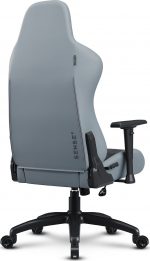 Геймерське крісло SENSE7 Spellcaster FUKU XL PU чорний/сірий - Ідеальне поєднання комфорту та стилю для геймерів - Зображення 7