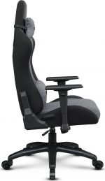 Геймерське крісло SENSE7 Spellcaster FUKU XL тканинне крісло чорно-сірий - Максимальний комфорт і стиль для геймерів - Зображення 5