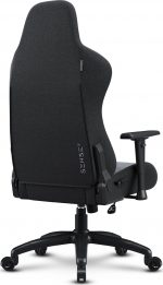 Геймерське крісло SENSE7 Spellcaster FUKU XL тканинне крісло чорно-сірий - Максимальний комфорт і стиль для геймерів - Зображення 7