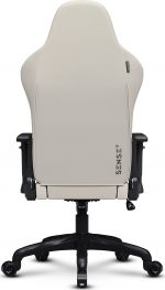 SENSE7 Spellcaster FUKU PU Крісло чорний/бежевий Ідеальний комфорт і елегантний дизайн для геймерів - Зображення 8