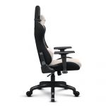 Тканинне крісло SENSE7 Spellcaster FUKU чорно-бежевий Динамічний дизайн та комфорт для геймерів - Зображення 5