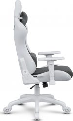 SENSE7 Spellcaster FUKU PU Крісло білий/сірий: Стиль і комфорт для геймерів в елегантному дизайні - Зображення 5