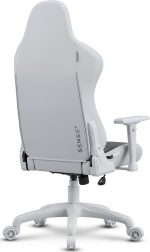 SENSE7 Spellcaster FUKU PU Крісло білий/сірий: Стиль і комфорт для геймерів в елегантному дизайні - Зображення 7