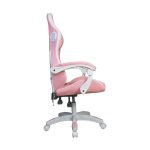 Ігрове крісло RGB + BT з колонками WS8151 Pink - Зображення 8