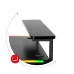 ІГРОВИЙ СТІЛ Huzaro Hero 5.0 RGB: Стиль, комфорт та яскраві LED-підсвічування для геймерів - Зображення 3