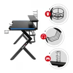 ІГРОВИЙ СТІЛ Huzaro Hero 5.0 RGB: Стиль, комфорт та яскраві LED-підсвічування для геймерів - Зображення 9