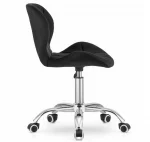 Обертовий стілець Lugano чорний (хромована основа): Комфорт і стиль для вашого офісу та дому - Зображення 3