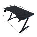 Геймерський стіл CRF4576RGB чорний - Зображення 4