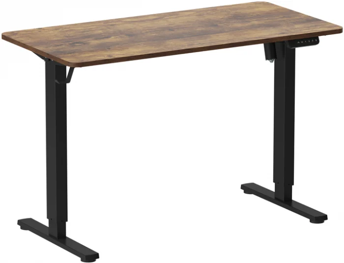 Стіл з електрорегулюванням висоти OfficePro ODE1260DW 1200 х 600 мм Dark Wood/Black (ODE1260DW)комфорт та продуктивність для вашого офісу - Зображення 1