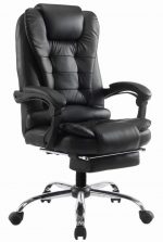 Обертове крісло Mercom SL-11 чорного кольору: Комфорт та стиль для вашого робочого простору - Зображення 2