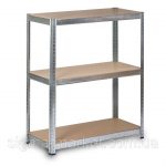 Металевий стелаж Thomas 222 x 90 x 40 см на 6 полиць 900 кг KLT20-6 - Зображення 3