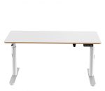 Компактний письмовий стіл Ultradesk Pulsar з регульованою висотою, білий - Зображення 2