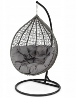 Підвісне крісло Кокон EMWOmeble 100 см 110 кг - Стильний комфорт для вашого інтер'єру та вулиці