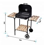 Великий садовий гриль Landgraf + полички зручність і комфорт для вашого барбекю - Зображення 4