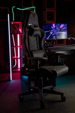 Крісло SENSE7 Spellcaster Black: поєднання елегантності і комфорту для справжніх геймерів - Зображення 9