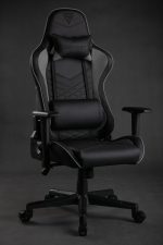 Крісло SENSE7 Spellcaster Black/Grey Стильний комфорт та підтримка для геймерів - Зображення 6