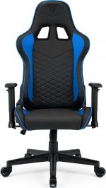 Крісло SENSE7 Spellcaster Black/Blue Динамічний дизайн та комфорт - Зображення 2