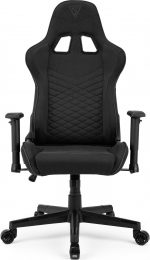 Крісло SENSE7 Spellcaster - тканина, чорний Комфорт і стиль у кожній деталі для геймерів - Зображення 7