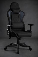 Тканинне крісло SENSE7 Spellcaster чорно-синє: Комфорт і стиль для справжніх геймерів - Зображення 8