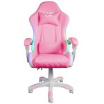 Ігрове крісло RGB + BT з колонками WS8151 Pink