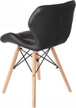 Крісло MUFART ELVA 3325 екошкіра чорне - Елегантність і комфорт у вашому домі - Зображення 3