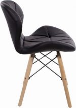 Крісло MUFART ELVA 3325 екошкіра чорне - Елегантність і комфорт у вашому домі - Зображення 4