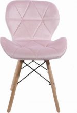 Крісло MUFART ELVA 3404 світло-рожевий оксамит - Зображення 2