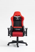 КРІСЛО COBRA Rebel CR200 червоно-чорне