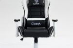 КРІСЛО COBRA Rebel CR202 біло-чорне для геймерів - Зображення 3