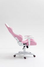КРІСЛО COBRA Rebel CR203, рожево-біле - Зображення 3