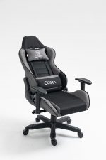 КРІСЛО COBRA Rebel CR205, сіро-чорне - Зображення 2