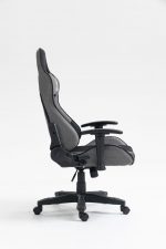 КРІСЛО COBRA Rebel CR205, сіро-чорне - Зображення 8