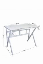 Геймерський стіл COBRA DESK CR3010WH Білий - Зображення 2