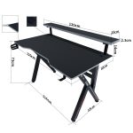 Геймерський стілл Cobra CR4009BK - Зображення 4