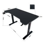 Геймерський стіл Cobra CR4574BK - Зображення 4