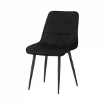 Стілець New Home оксамит чорний BLUVEL-19