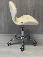 Офісне крісло Lugano VASTO OFFICE VELVET BEIGE - Зображення 3