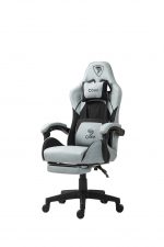 Ігрове крісло PLAYER 5.0 CRF50 біле з підніжкою - Зображення 2